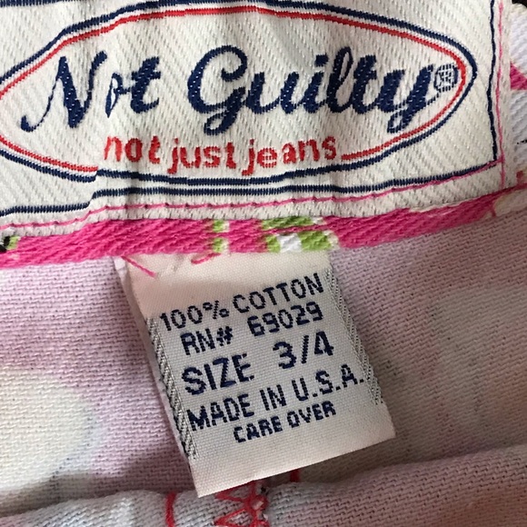 Vintage Highwaisted Shorts Size 3/4 Pink A-15 - Picture 4 of 6